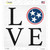 Love Tristar Wholesale Novelty Square Sticker Decal