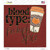 Blood Type Pumpkin Spice Wholesale Novelty Square Sticker Decal