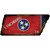 Lynchburg Tennessee Flag Wholesale Novelty Rusty Effect Tennessee Shape Sticker Decal