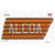 Alcoa Wholesale Novelty Corrugated Effect Tennessee Shape Sticker Decal