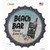 Beach Bar Tiki Wholesale Novelty Bottle Cap Sticker Decal