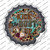 Kick The Dust Up Mixed Print Wholesale Novelty Bottle Cap Sticker Decal