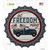 Let Freedom Ring Truck Wholesale Novelty Bottle Cap Sticker Decal