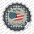 My Home Sweet Home USA Wholesale Novelty Bottle Cap Sticker Decal
