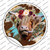 Highland Cattle On Mixed Print Wholesale Novelty Circle Sticker Decal