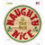 Naughty Is The New Nice Wholesale Novelty Circle Sticker Decal