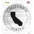 California Eureka Wholesale Novelty Circle Sticker Decal