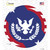 Great Seal Of US Wholesale Novelty Circle Sticker Decal