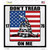 1776 US Flag Gadsden Wholesale Novelty Square Sticker Decal