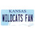 Wildcats Fan Kansas Wholesale Novelty Sticker Decal