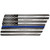 Thin Blue Line American Flag Novelty Corrugated Effect Metal Tennessee License Plate Tag
