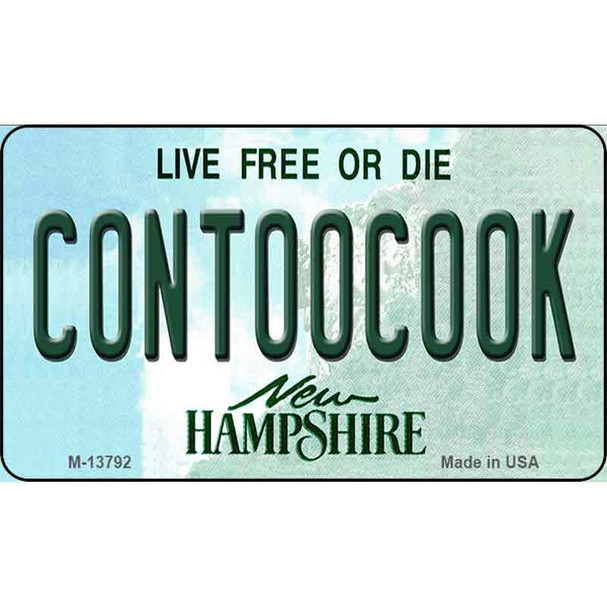 Contoocook New Hampshire Wholesale Novelty Metal Magnet M-13792