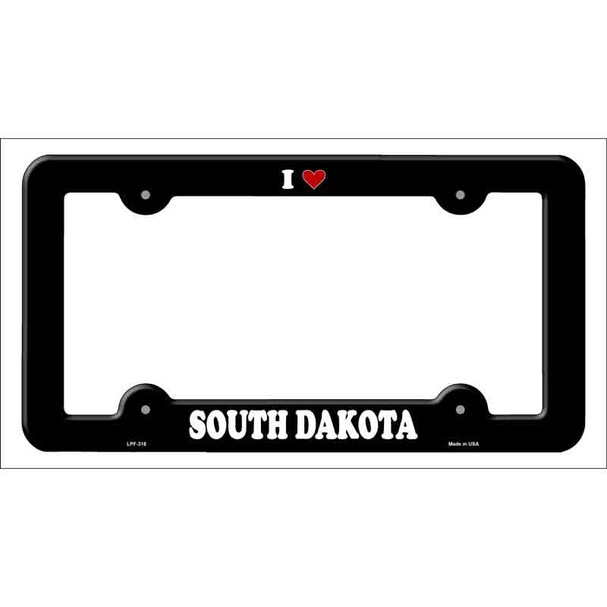 Love South Dakota Wholesale Novelty Metal License Plate Frame