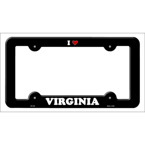 Love Virginia Wholesale Novelty Metal License Plate Frame
