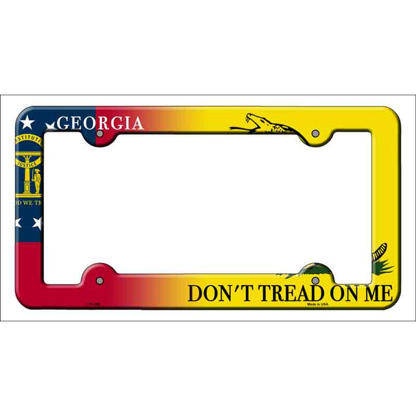 Georgia|Dont Tread Wholesale Novelty Metal License Plate Frame