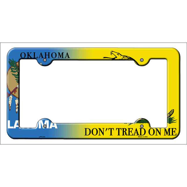 Oklahoma|Dont Tread Wholesale Novelty Metal License Plate Frame