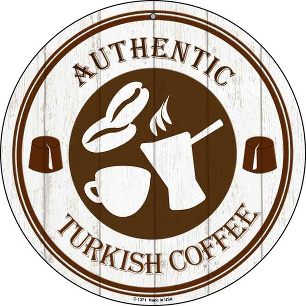 Authentic Turkish Wholesale Novelty Metal Circular Sign