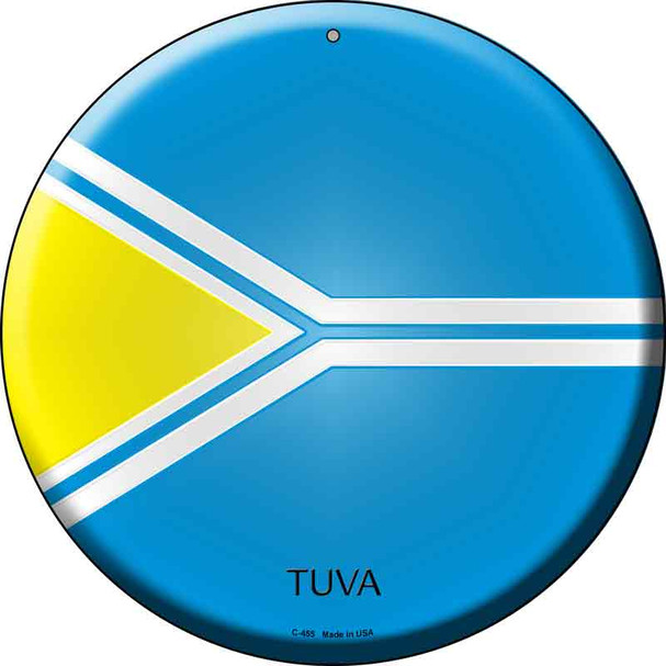 Tuva Country Wholesale Novelty Metal Circular Sign