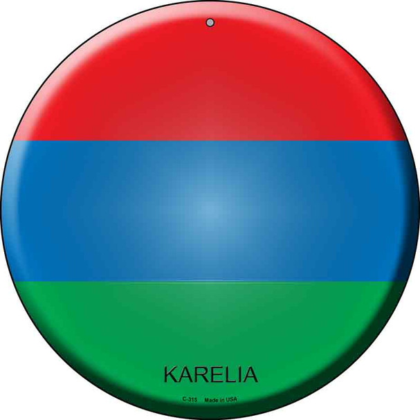 Karelia Country Wholesale Novelty Metal Circular Sign