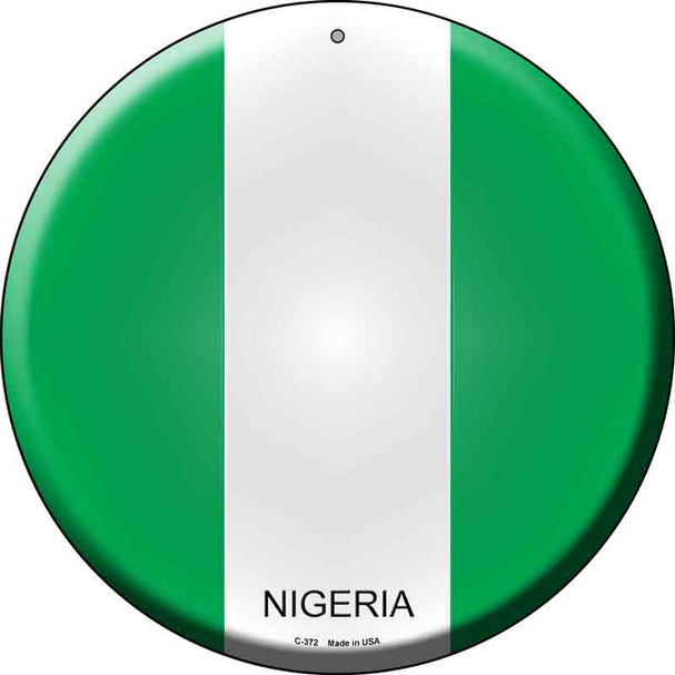 Nigeria Country Wholesale Novelty Metal Circular Sign