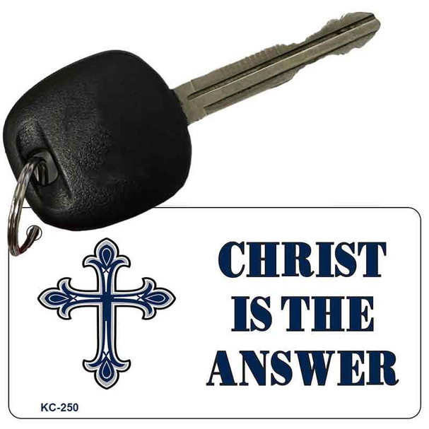 Christ Is Answer Wholesale Novelty Key Chain