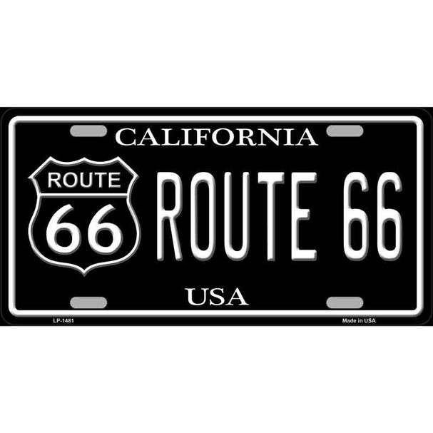 Route 66 California Wholesale Metal Novelty License Plate