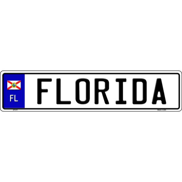 Florida Novelty Wholesale Metal European License Plate