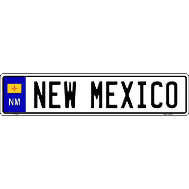 New Mexico Novelty Wholesale Metal European License Plate