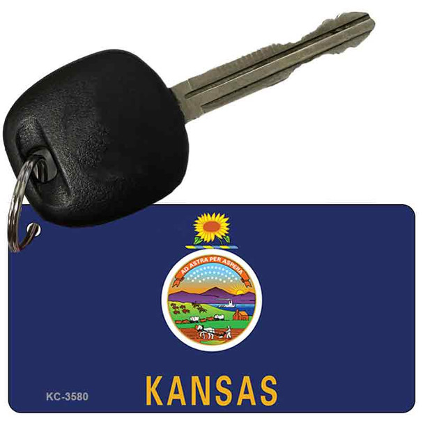 Kansas State Flag Wholesale Novelty Key Chain