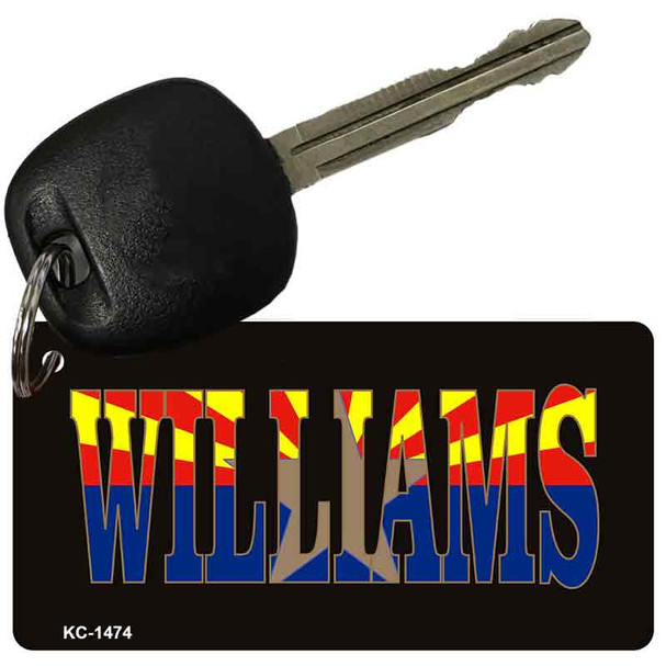 Williams Arizona State Colors Wholesale Novelty Key Chain