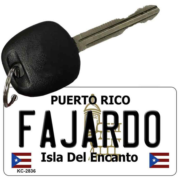 Fajardo Puerto Rico Flag Wholesale Novelty Key Chain
