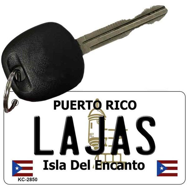 Lajas Puerto Rico Flag Wholesale Novelty Key Chain