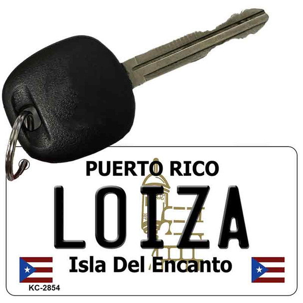 Loiza Puerto Rico Flag Wholesale Novelty Key Chain