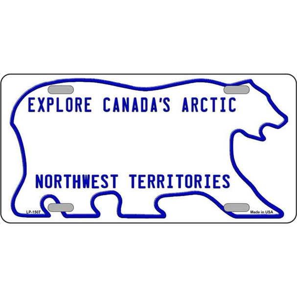 Northwest Territories Novelty Wholesale Metal License Plate