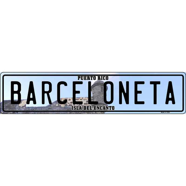 Barceloneta Puerto Rico Wholesale Novelty Metal European License Plate
