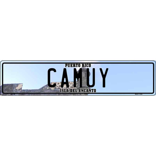 Camuy Puerto Rico Wholesale Novelty Metal European License Plate
