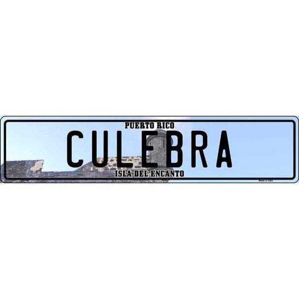 Culebra Puerto Rico Wholesale Novelty Metal European License Plate