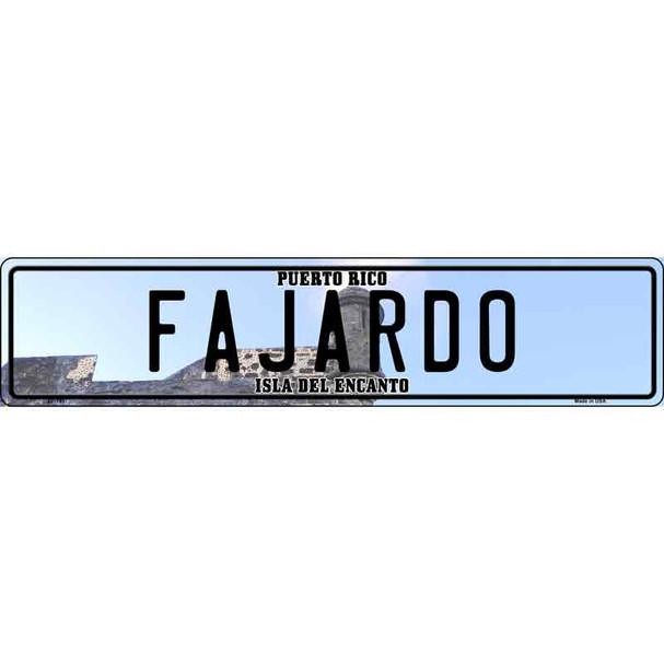 Fajardo Puerto Rico Wholesale Novelty Metal European License Plate