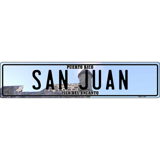 San Juan Puerto Rico Wholesale Novelty Metal European License Plate