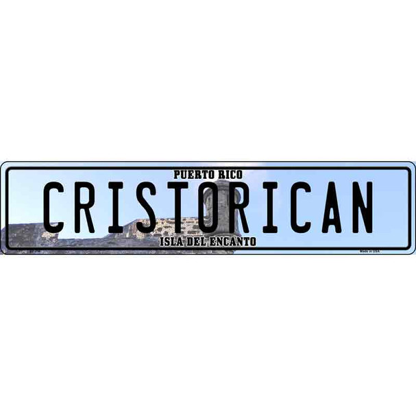 Cristorican Puerto Rico Wholesale Novelty Metal European License Plate