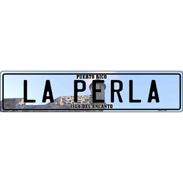 La Perla Puerto Rico Wholesale Novelty Metal European License Plate