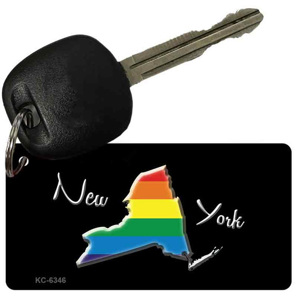New York Rainbow State Wholesale Novelty Key Chain