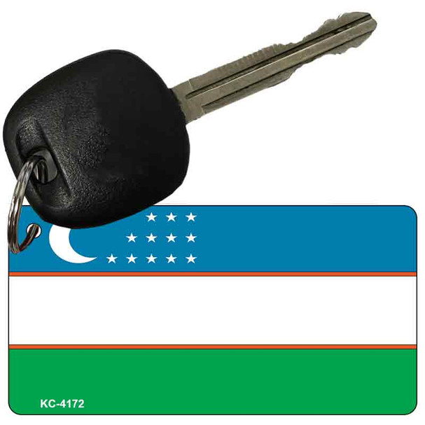 Uzbekistan Flag Wholesale Novelty Key Chain