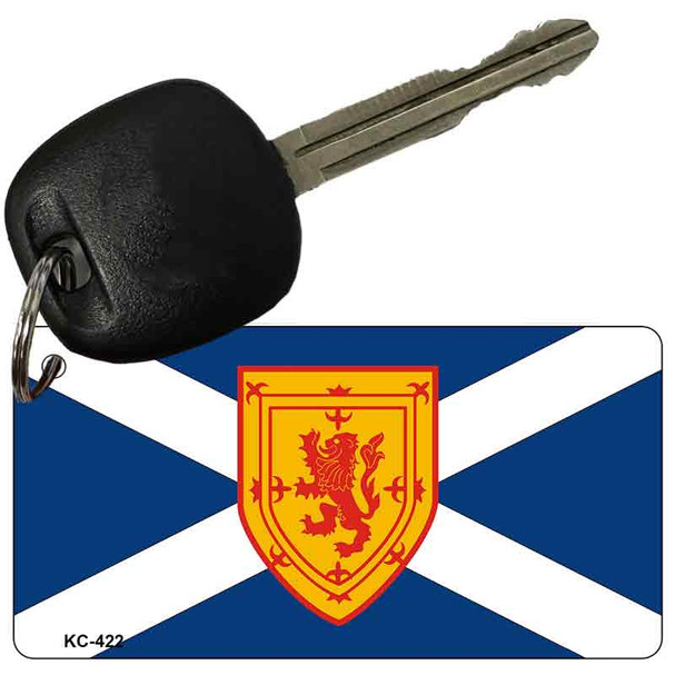 Scotland Crossed Flag Wholesale Novelty Key Chain