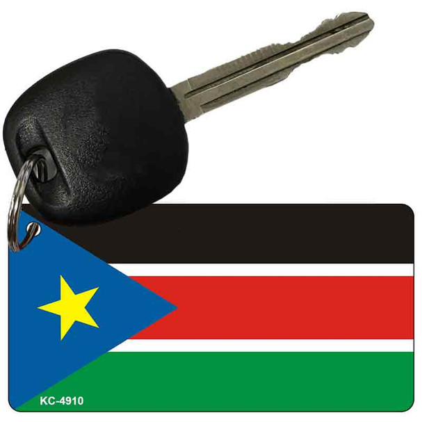 South Sudan Flag Wholesale Novelty Key Chain