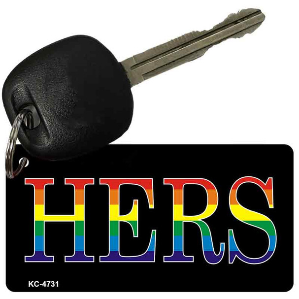 HERS Rainbow Designs Wholesale Novelty Key Chain