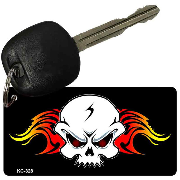 Skull Flame Wholesale Novelty Key Chain