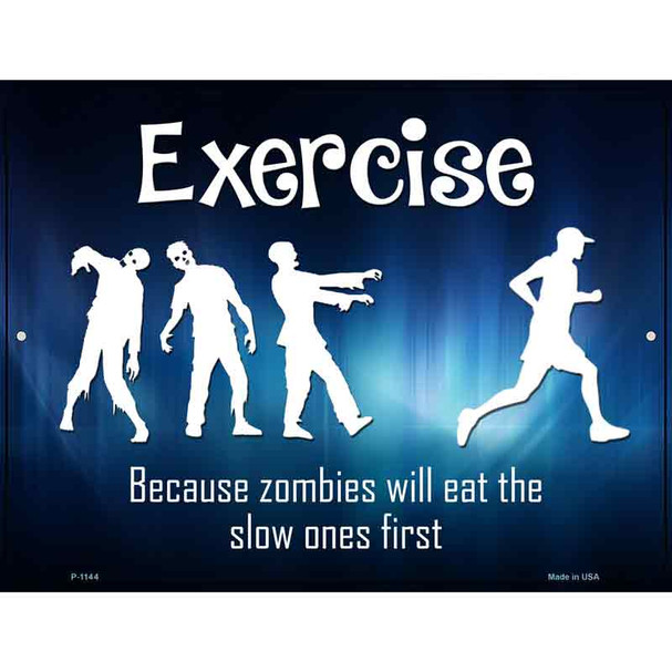 Exercise Wholesale Metal Novelty Parking Sign