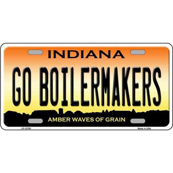 Go Boilermakers Wholesale Novelty Metal License Plate Tag