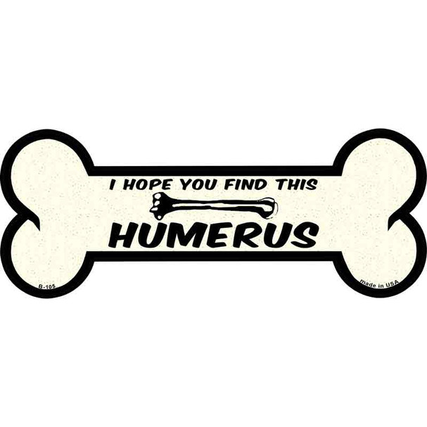 Humerus Wholesale Novelty Metal Bone Magnet